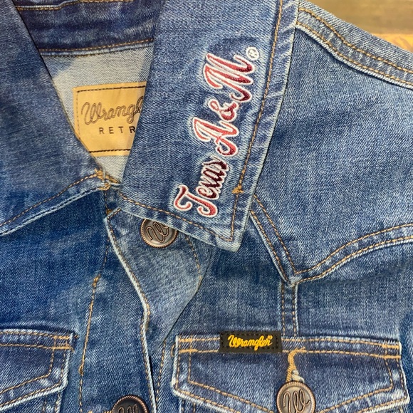 Wrangler denim Texas A&M jacket - Picture 5 of 5